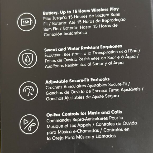 POWER BEATS by Dr Dre Powerbeats - Up to 15 Hours of listening time - With Box - Picture 7 of 10